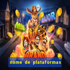 nome de plataformas de jogos